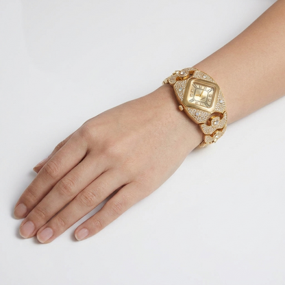 Reloj Zélavine™ con Cristales – Elegancia Atemporal