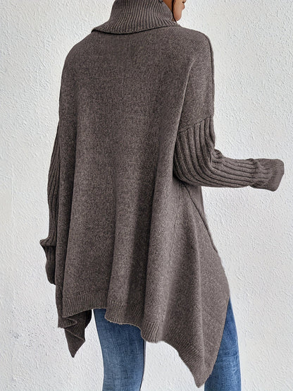 Leina | Jersey de Cuello Vuelto Suave y Relajado