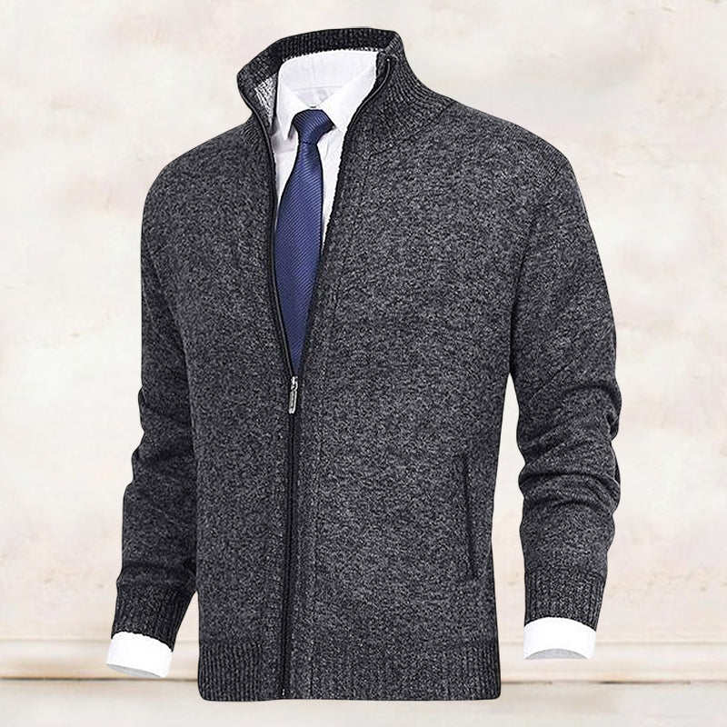 | CARDIGAN HOMME À MANCHES LONGUES