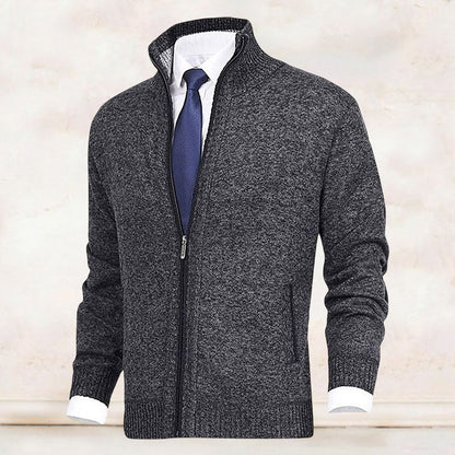 | CARDIGAN HOMME À MANCHES LONGUES