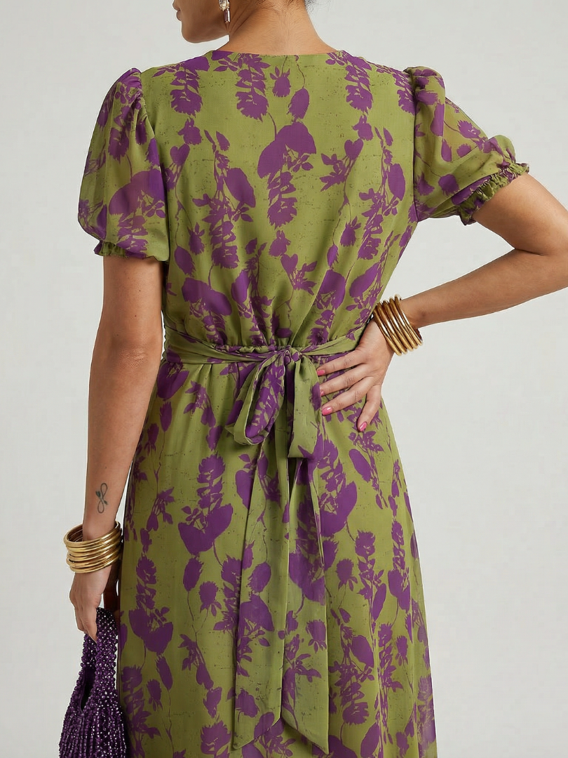 | Robe Midi Florale Détendele Virel