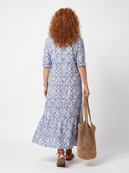 | Robe Midi Fluide Imprimée Nicuelloe