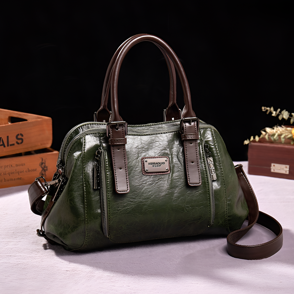 Ivonne – Bolso de Mano Clásico de Línea Esencial e Intemporal