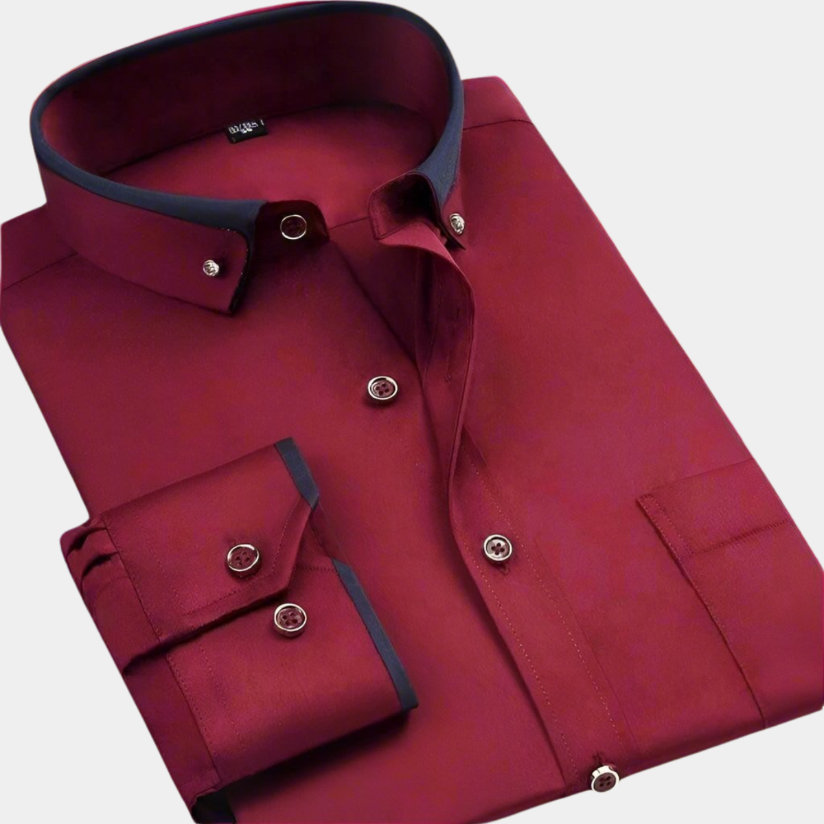 | CHEMISE CLASSIQUE POUR HOMME À MANCHES LONGUES
