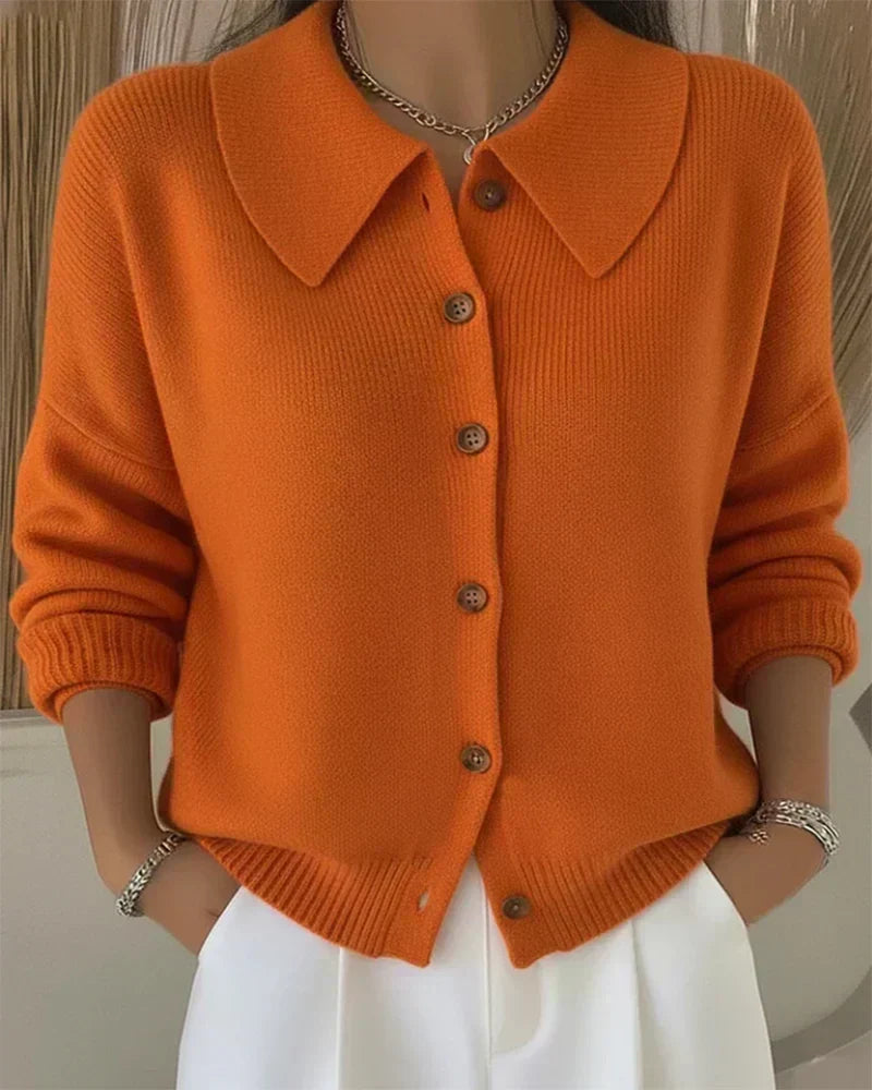 Vega | Chaqueta de punto con cuello