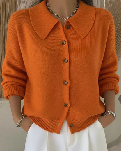 Vega | Chaqueta de punto con cuello