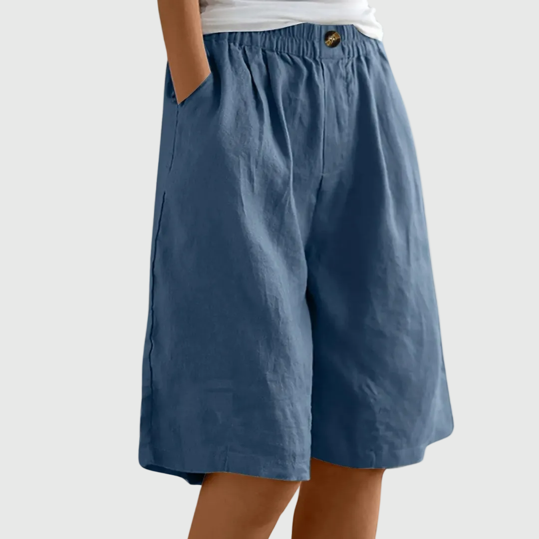| Pantalones cortos Amples Talla Élastique Ella