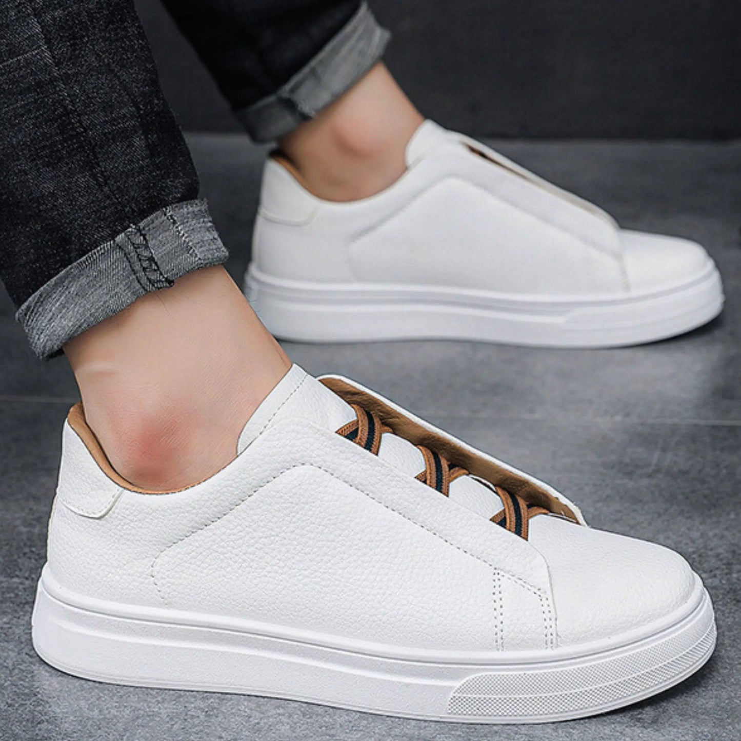 ZAPATILLAS SIN CORDONES PARA HOMBRE