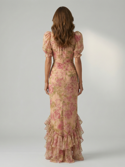 | Robe Maxi a Col Montant Dox Vianne