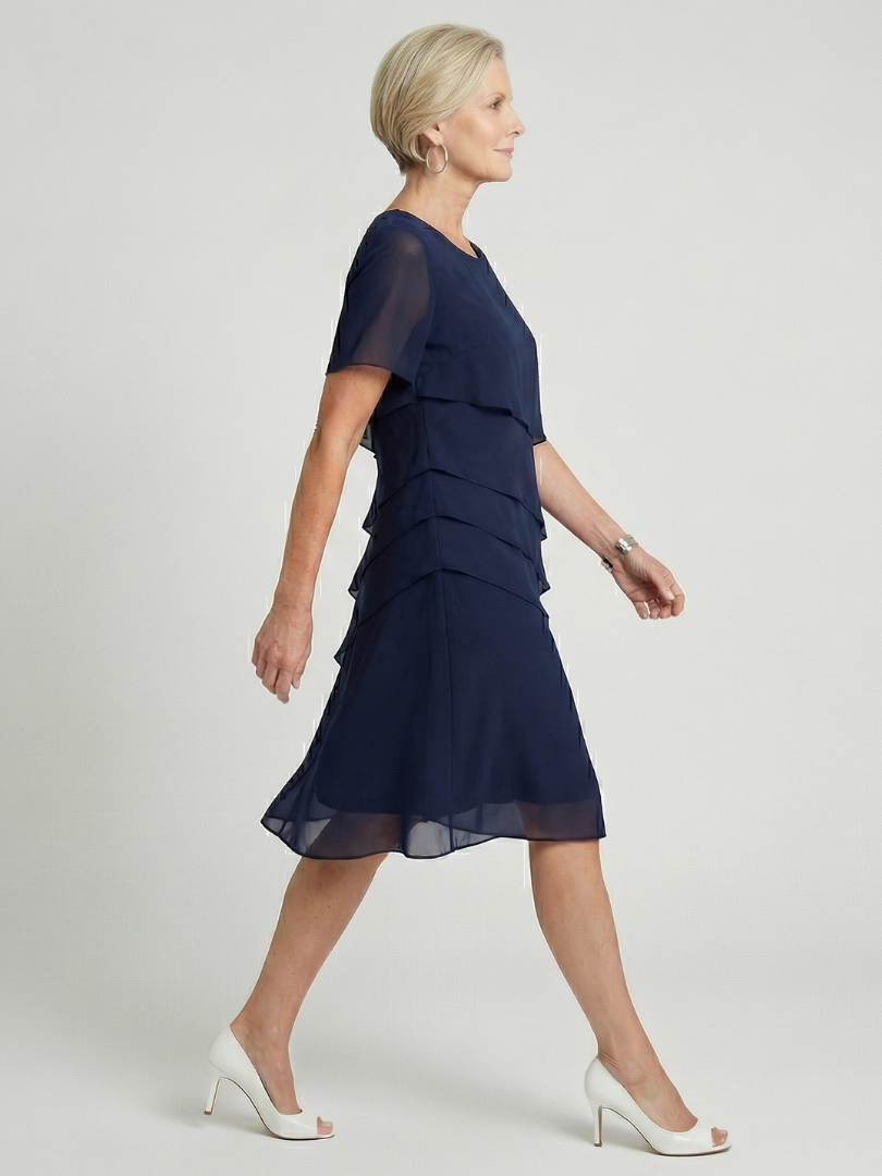 | Robe suave a mi-longueur Camille