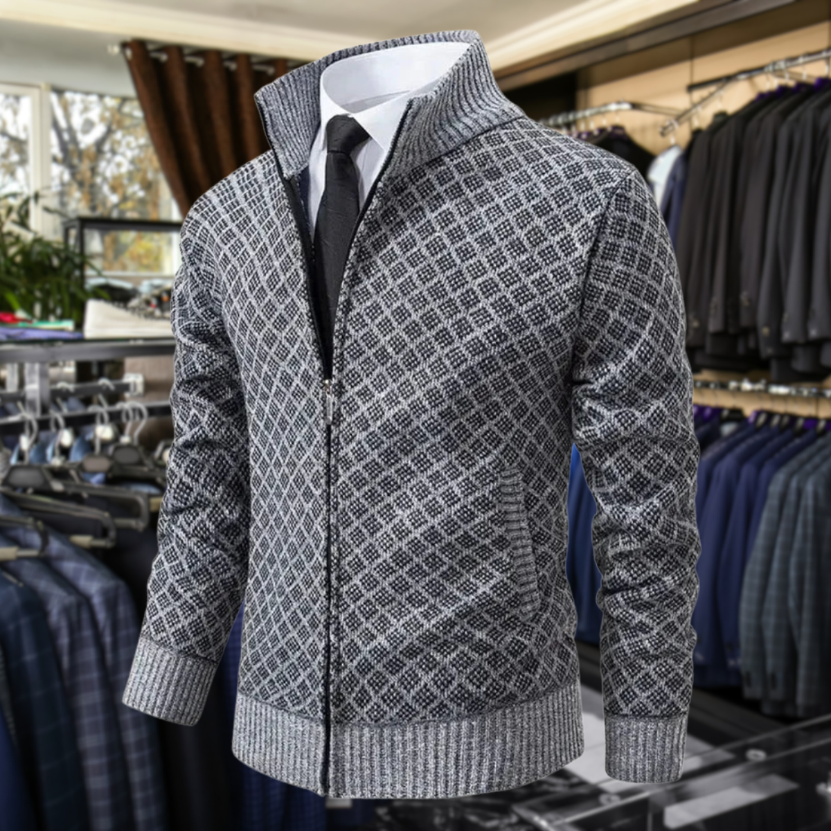 | GILET HOMME PREMIUM EN MATÉRIAU SOUPLE