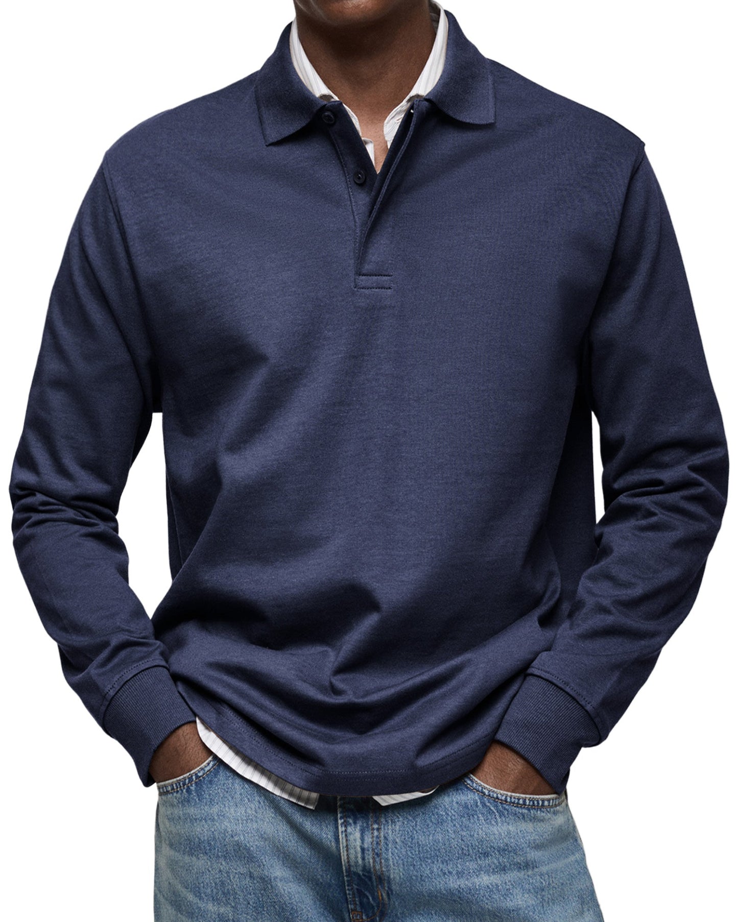 | Polo Refinado de Manga Larga Lois