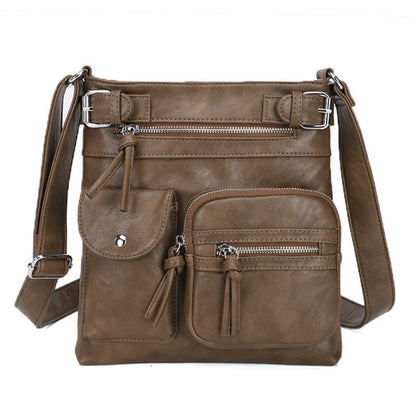 Isotta – Bolso de Bandolera Funcional con Prácticos Bolsillos Múltiples