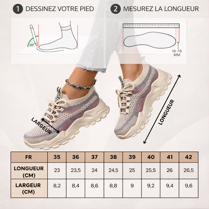 Zapatillas ligeras para el confort diario