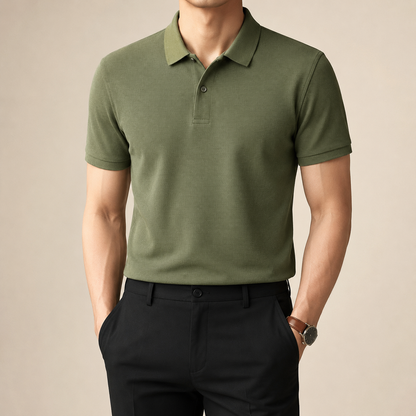 Polo de Golf de Algodón