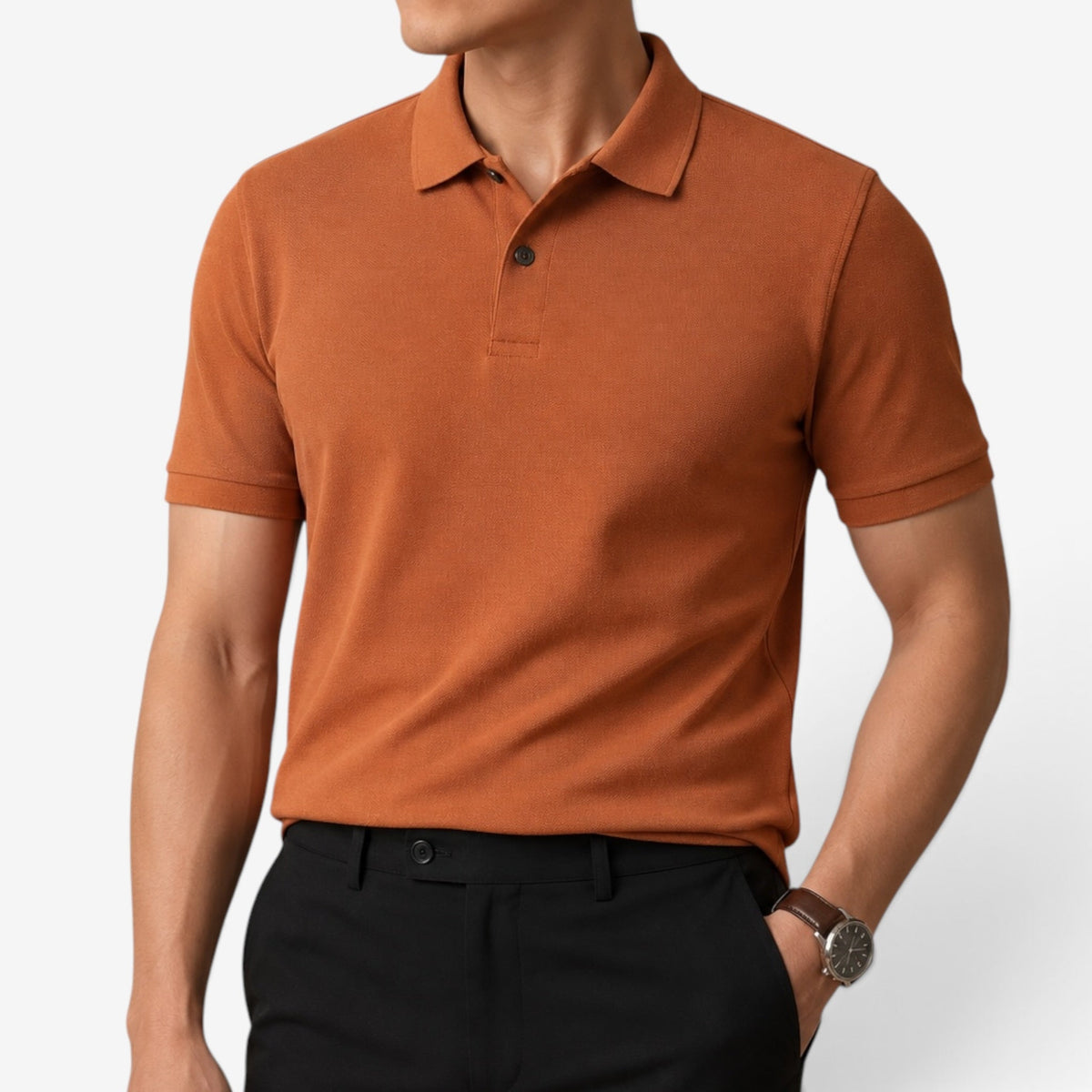 Polo de Golf de Algodón