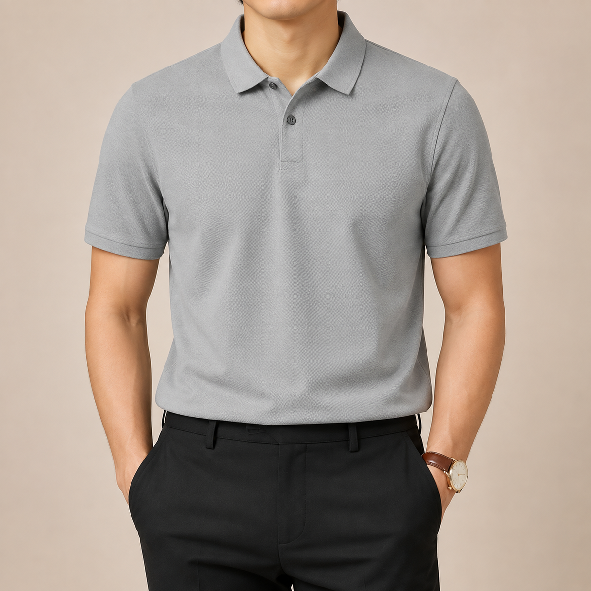 Polo de Golf de Algodón
