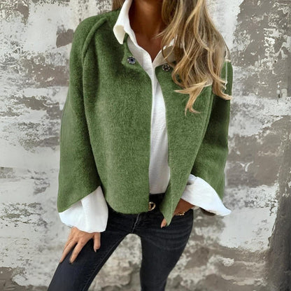 Chaqueta acogedora y elegante con forro