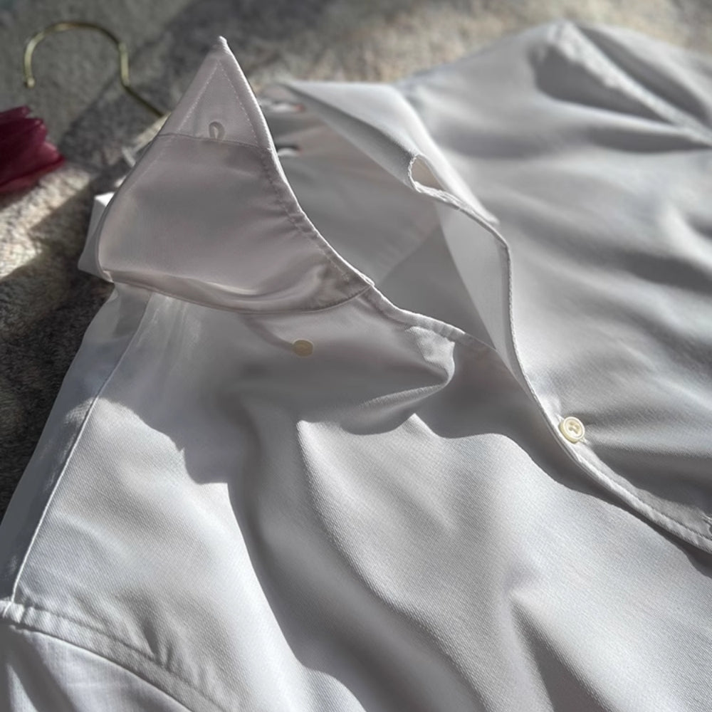 | CHEMISE ATHLÉTIQUE ITALIENNE POUR HOMME EN BAMBOU