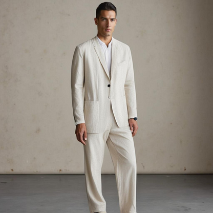 | OTTAVIO ROBE ÉLÉGANTE EN LIN