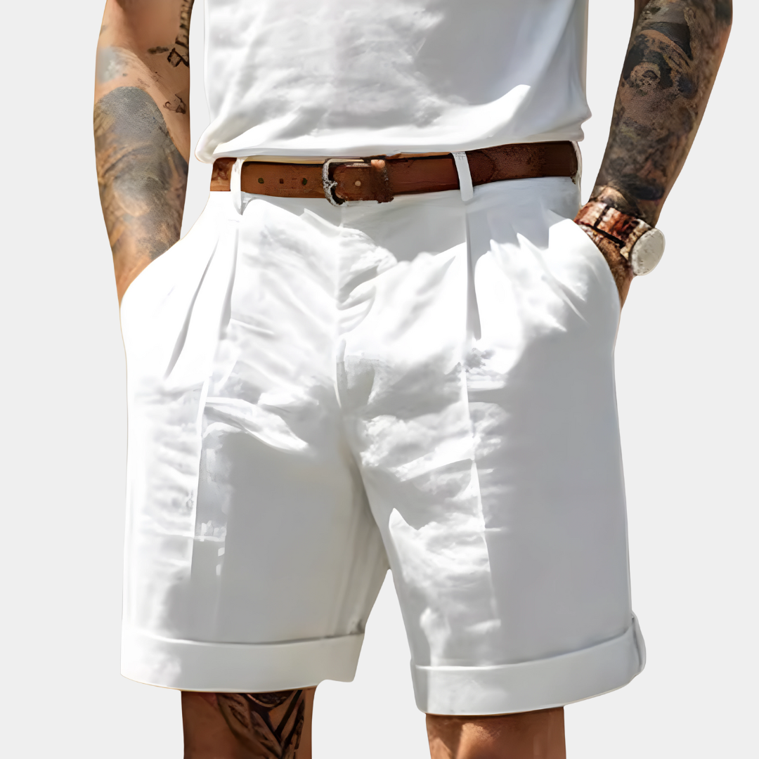 | BERMUDAS ÉLÉGANTS EN COTON RESPIRANT