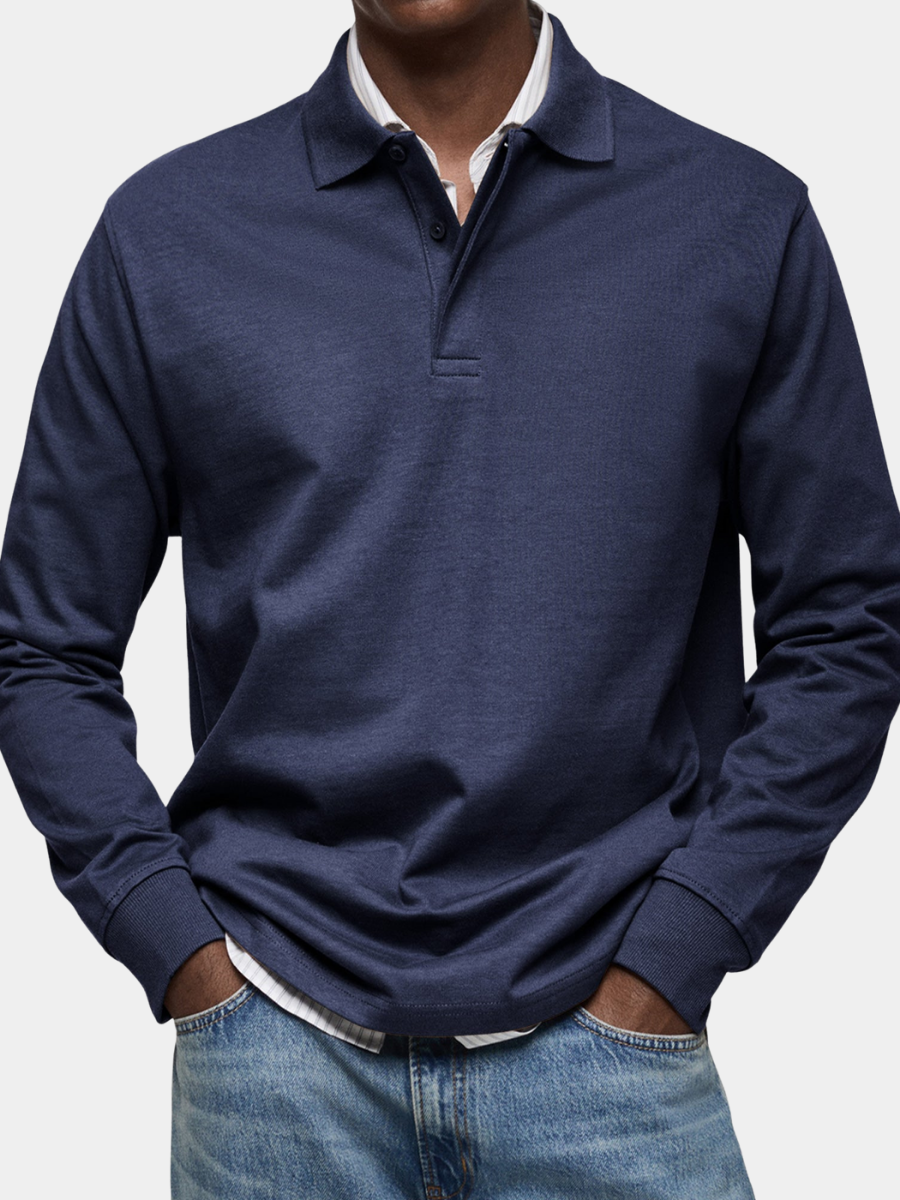 | Polo Refinado de Manga Larga Lois