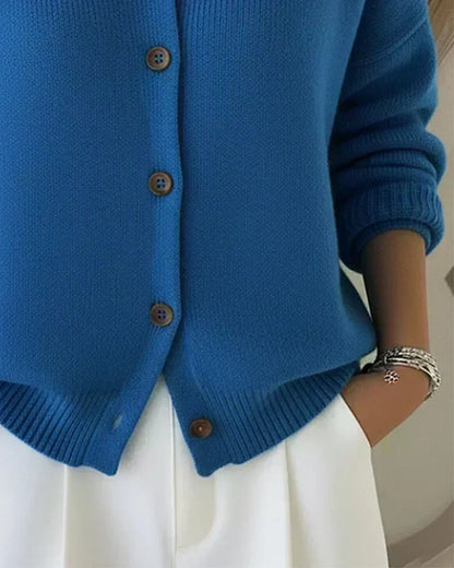 Vega | Chaqueta de punto con cuello