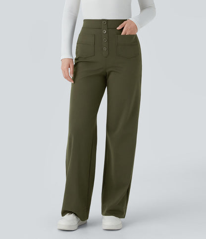 Pantalones elásticos cómodos