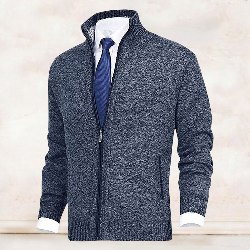 | CARDIGAN HOMME À MANCHES LONGUES