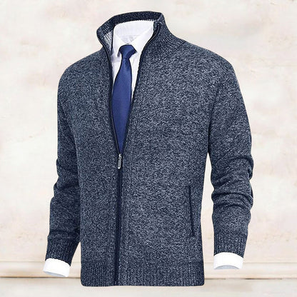 | CARDIGAN HOMME À MANCHES LONGUES