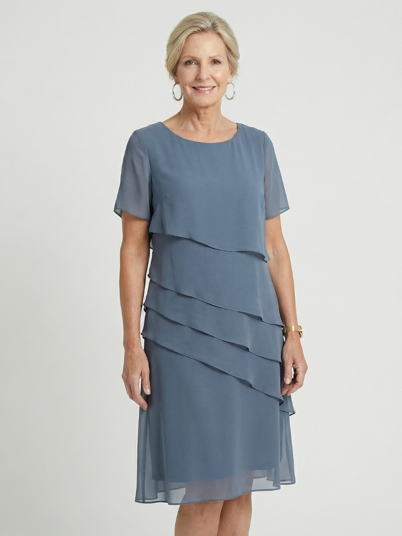 | Robe suave a mi-longueur Camille