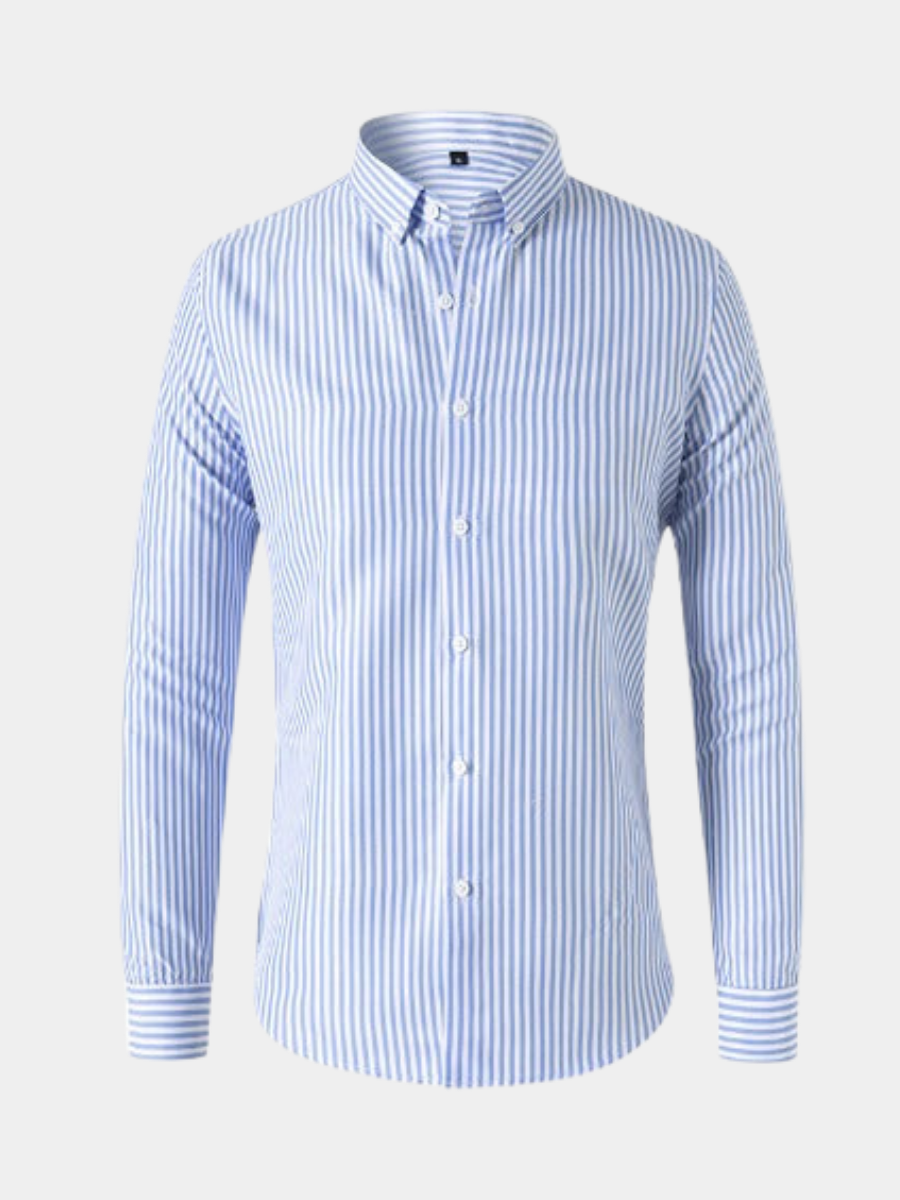 | CHEMISE À RAYURES DÉCIDÉES POUR HOMME