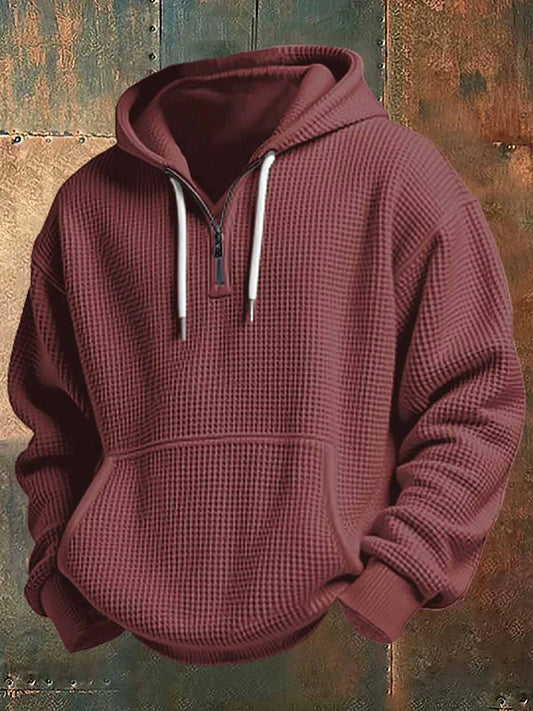 Aldo – Sudadera Hombre con Capucha y Textura Gofrada
