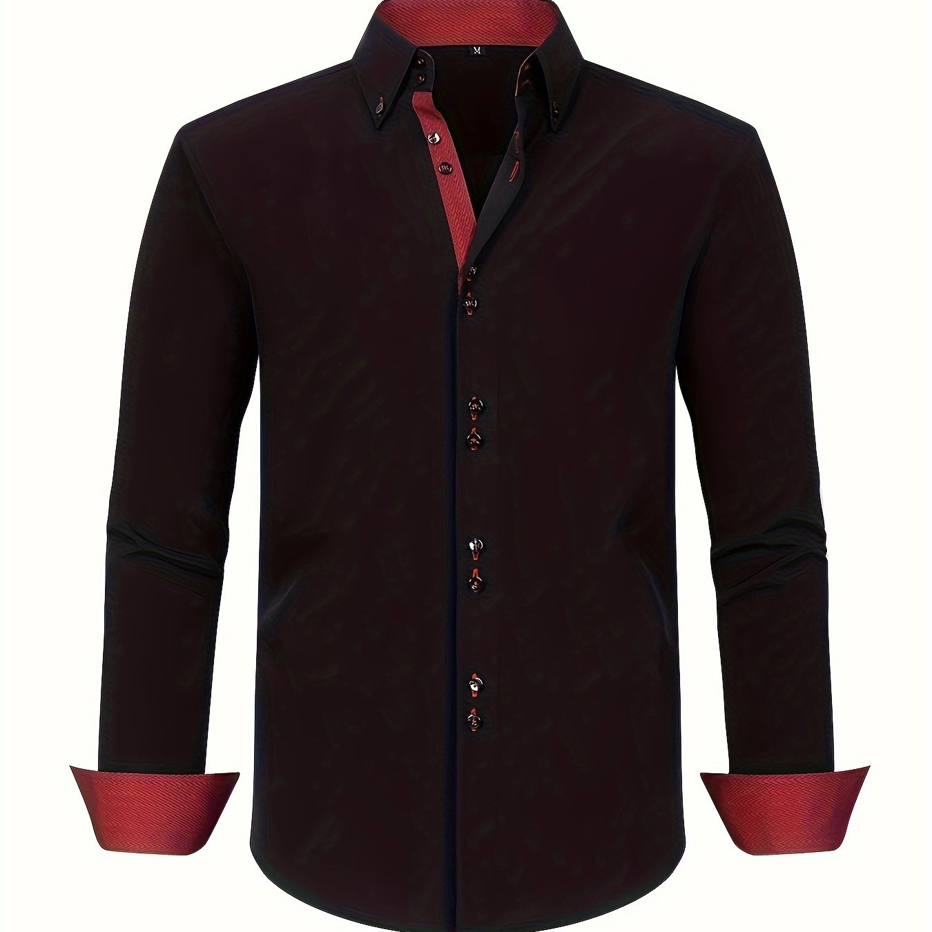 | CHEMISE ÉLÉGANTE LÉGÈRE AVEC DÉTAILS CONTRASTÉS
