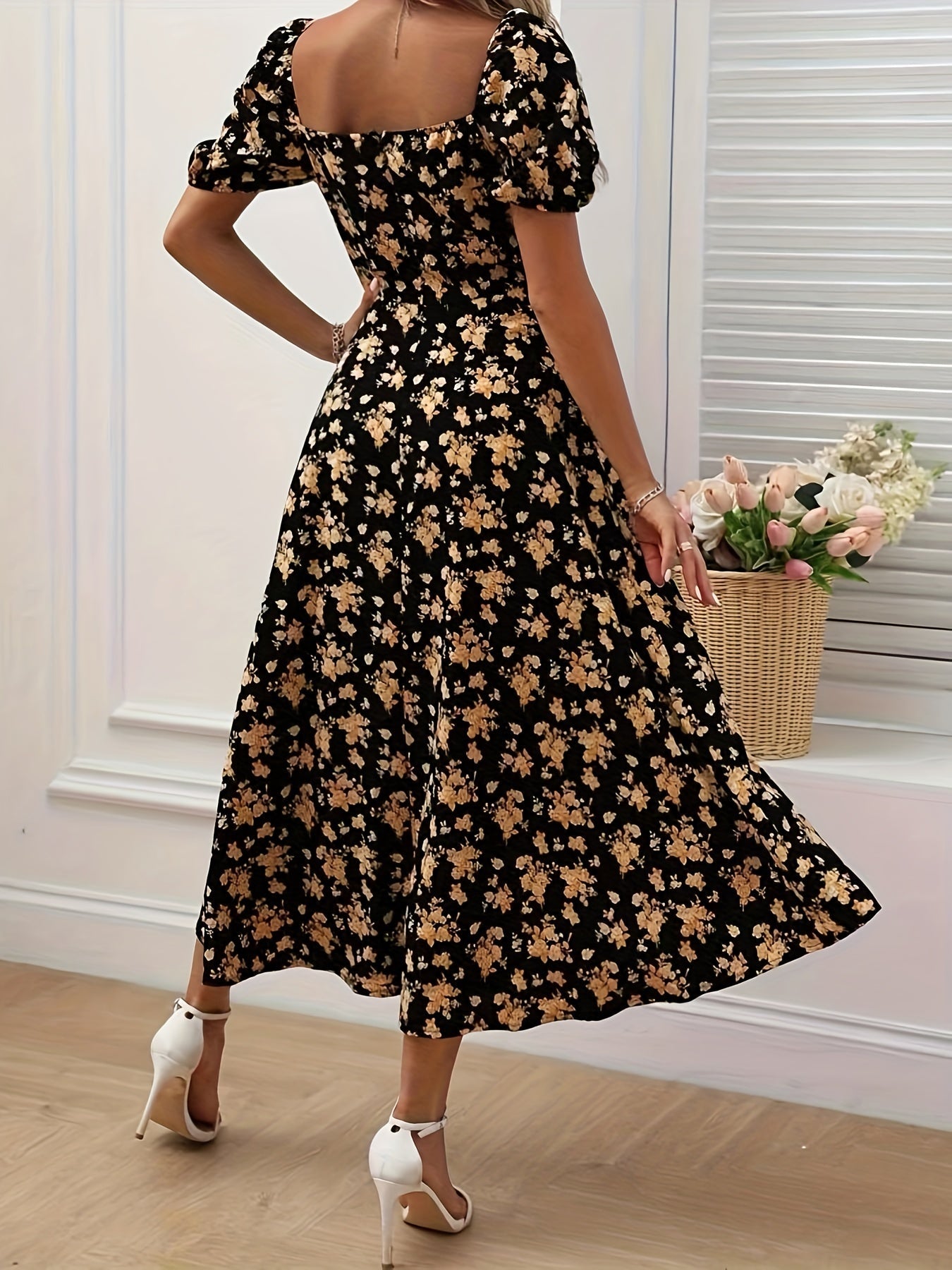 | Robe Élégante Florale Chloé