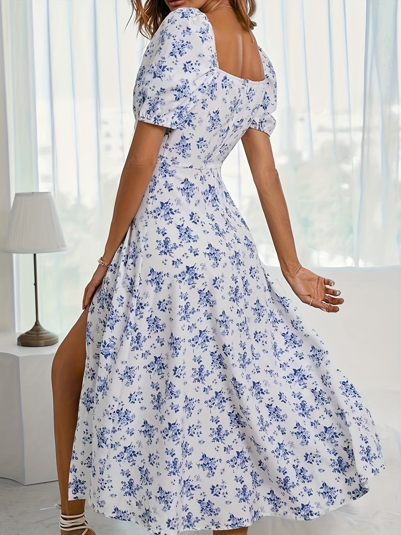 | Robe Élégante Florale Chloé