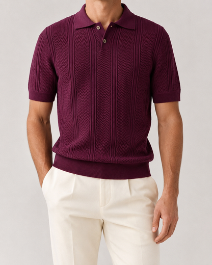 Polo de Golf de Verano con Cuello Polo