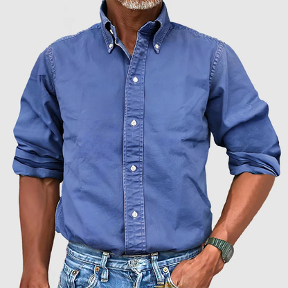 | CHEMISE À MANCHES LONGUES ANTI-PLIS POUR HOMME