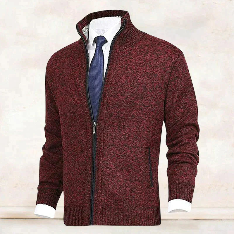 | CARDIGAN HOMME À MANCHES LONGUES