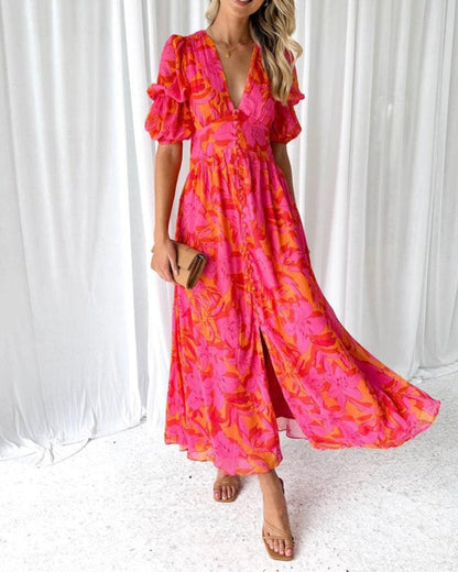| Robe Maxi Éclat Solaire