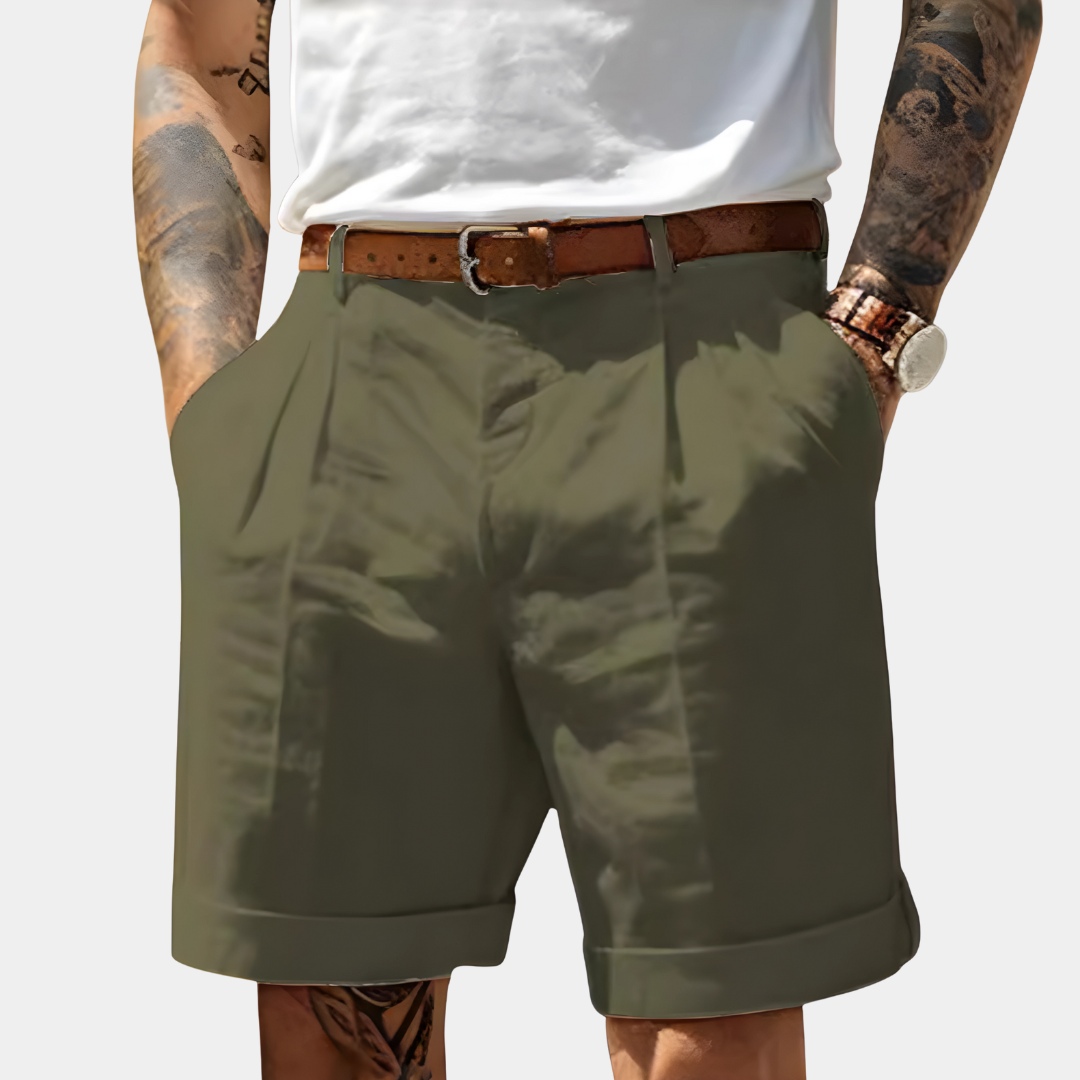 | BERMUDAS ÉLÉGANTS EN COTON RESPIRANT