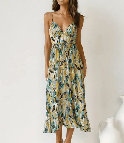 | Robe Midi Éclat Coloré