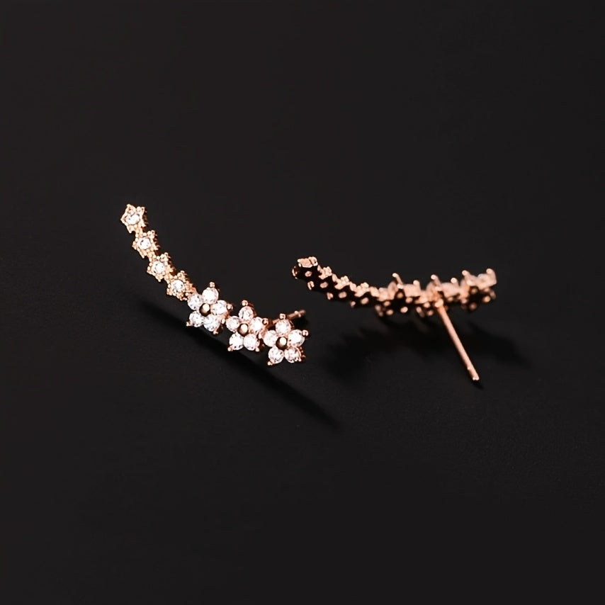 | BOUCLES D’OREILLES FLORALES INTEMPORELLES