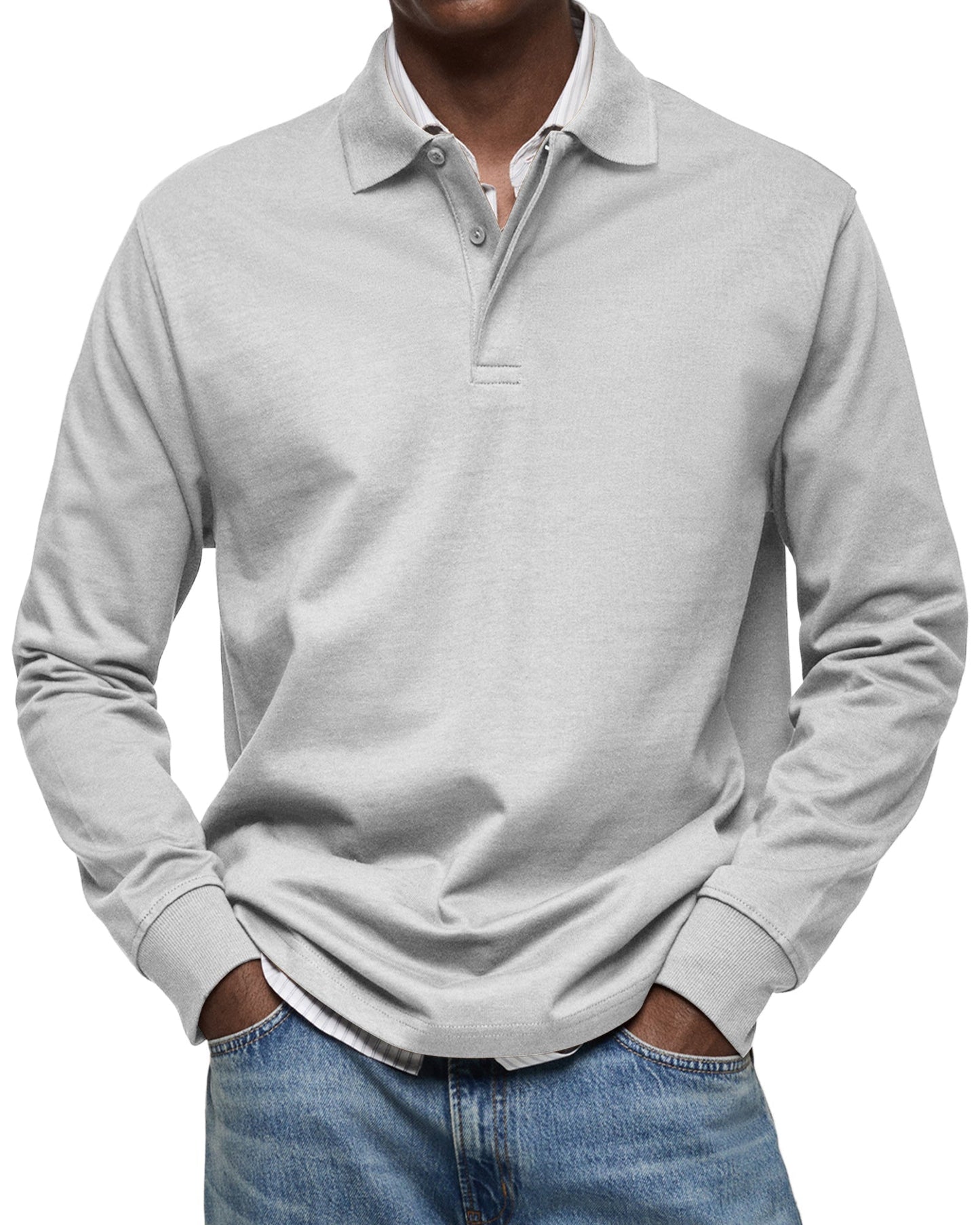 | Polo Refinado de Manga Larga Lois