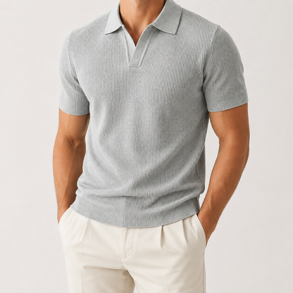 Jersey Polo Slim de Cachemira para Negocios Ramon