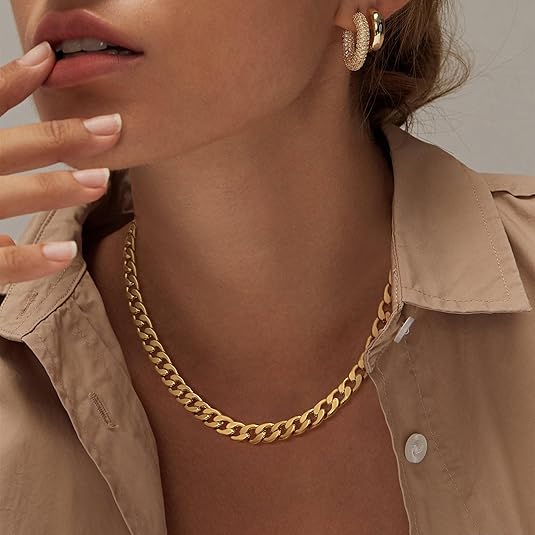 | COLLIER CHUNKY CUBAN LINK