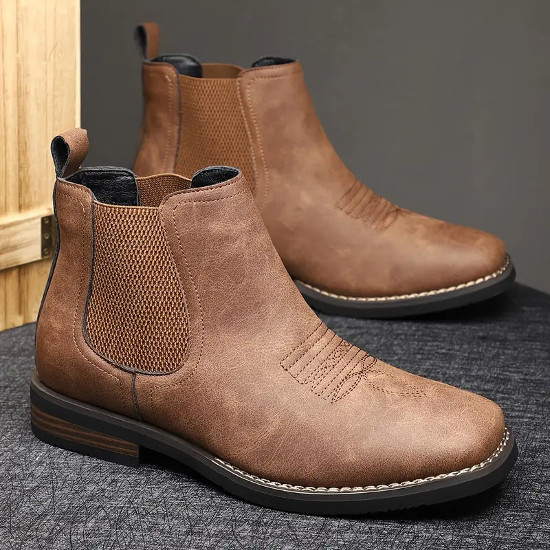 | BOTTES CLASSIQUES EN CUIR POUR HOMME
