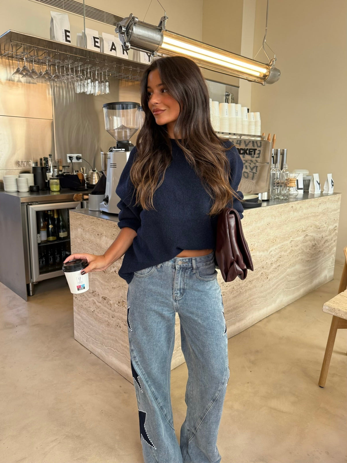 Francisca - Pantalones elásticos modernos