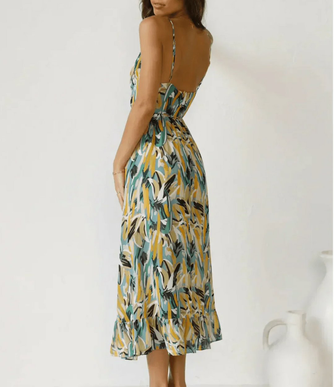 | Robe Midi Éclat Coloré