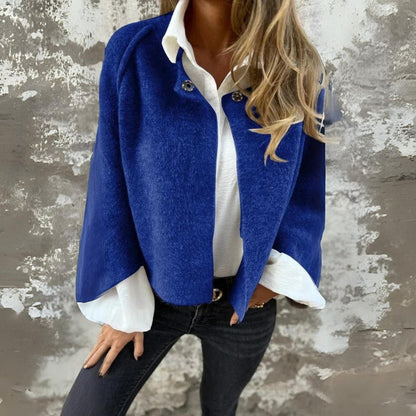 Chaqueta acogedora y elegante con forro